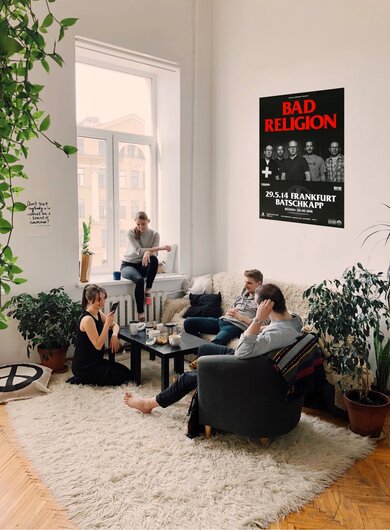 Bad Religion - Process Of Belief , Frankfurt 2014 - Konzertplakat