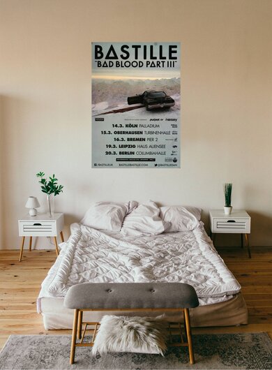Bastille - Part III , Tour 2014 - Konzertplakat