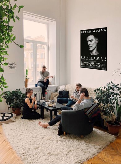 Bryan Adams - Anniversary , Berlin 2014 - Konzertplakat