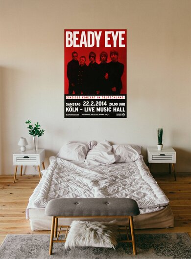 Beady Eye - Soul Love, Köln 2014 - Konzertplakat