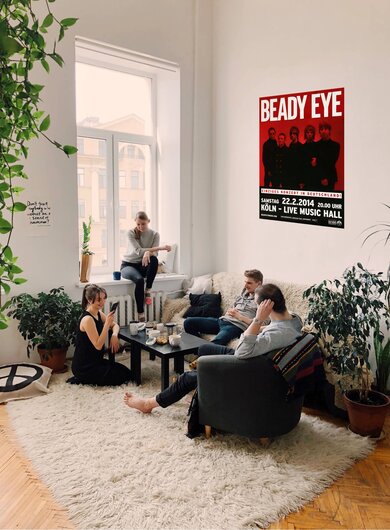 Beady Eye - Soul Love, Köln 2014 - Konzertplakat