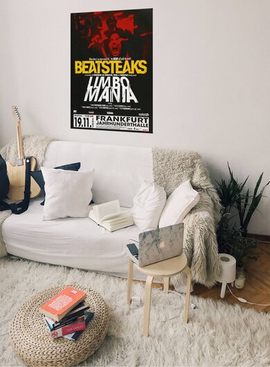 Beatsteaks - Limbo Mania , Frankfurt 2007 - Konzertplakat