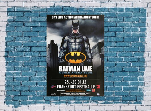 Batmann - Live, Frankfurt 2012 - Konzertplakat