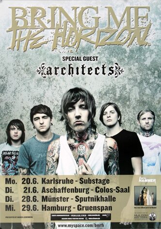 Bring Me The Horizon - Suicide Season, Tour 2011 -...