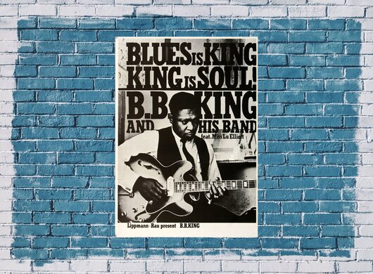 B.B.King and his Band, Germany, 1971,