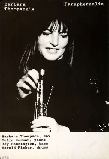 Barbara Thompson - Parapernalia, Tour 1979 - Konzertplakat