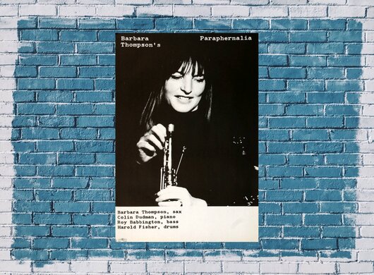 Barbara Thompson - Parapernalia, Tour 1979 - Konzertplakat