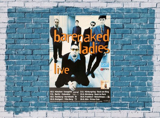 Barenaked Ladies - Stunt, Tour 2000 - Konzertplakat
