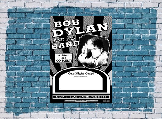 Bob Dylan and His Band - One Night Only,  2005 - Konzertplakat