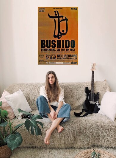 Bushido - Payback Gold, Neu-Isenburg  2006 - Konzertplakat