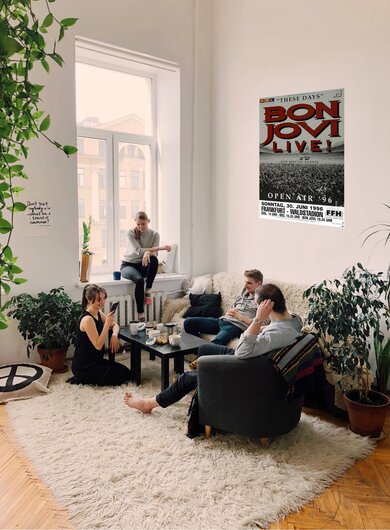 Bon Jovi - Live, Frankfurt 1996 - Konzertplakat