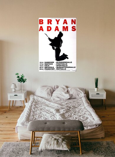 Bryan Adams - Let Me Play, Tour 2005 - Konzertplakat