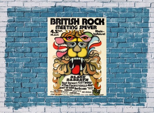British Rock Meeting, Black Sabbath, Speyer, 1971