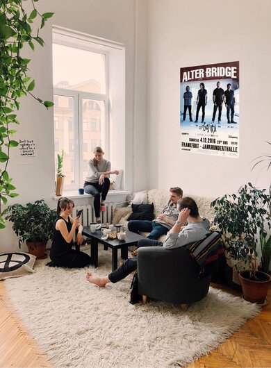 Alter Bridge - Like A Storm , Frankfurt 2016 - Konzertplakat