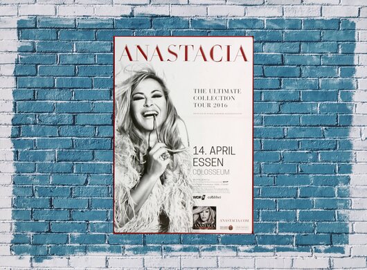 Anastacia - The Ultimate , Essen 2016 - Konzertplakat