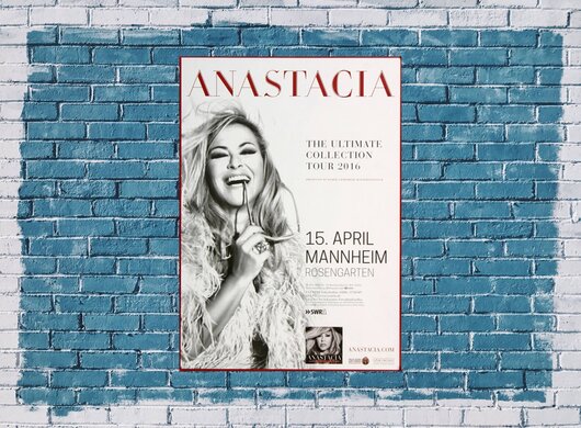 Anastacia - The Ultimate , Mannheim 2016 - Konzertplakat