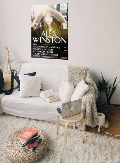 Alex Winston - King Con, Tour 2012 - Konzertplakat