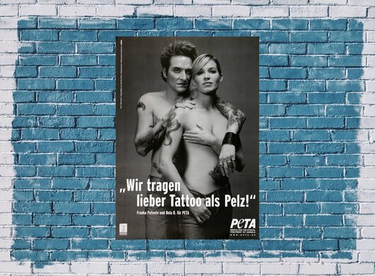 Die Ärzte - Lieber Tattoo als Pelz,  2004 - Konzertplakat