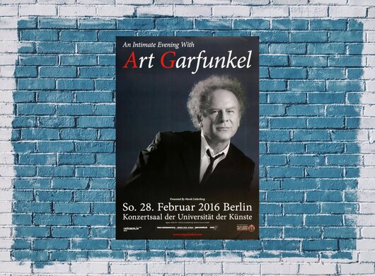 Art Garfunkel - The Concert , Berlin 2015 - Konzertplakat