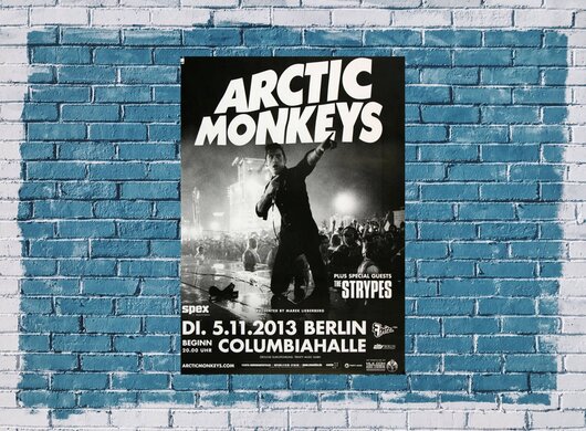 Arctic Monkeys - AM Tour , Berlin 2013 - Konzertplakat