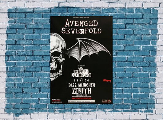 Avenged Sevenfold - Acid Rain , München 2013 - Konzertplakat