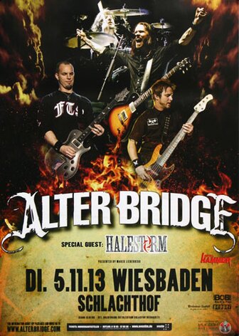 Alter Bridge - Addicted To Pain , Wiesbaden 2013 -...