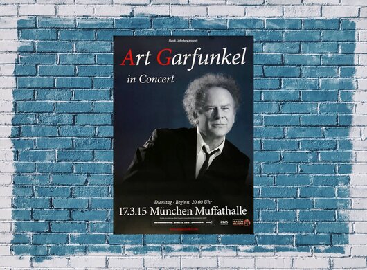 Art Garfunkel - In Concert , München 2015 - Konzertplakat