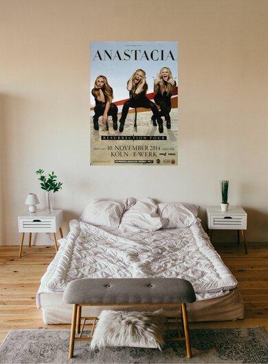 Anastacia - Resurrection , Köln 2014 - Konzertplakat