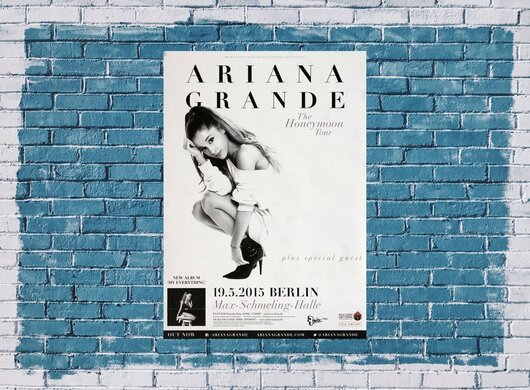 Ariana Grande - My Everything , Berlin 2015 - Konzertplakat