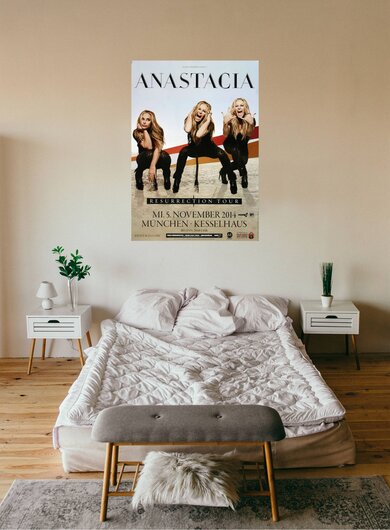 Anastacia - Resurrection , München 2014 - Konzertplakat