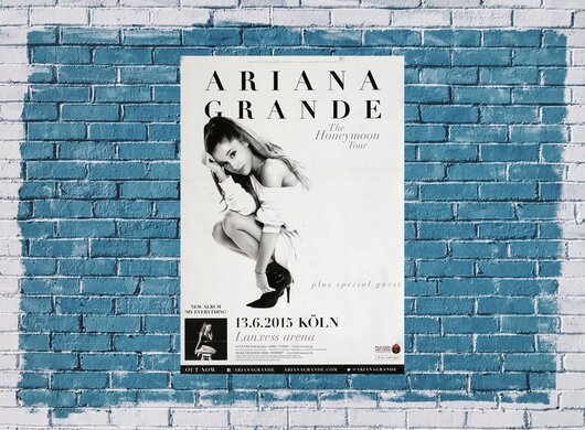 Ariana Grande - My Everything , Köln 2015 - Konzertplakat