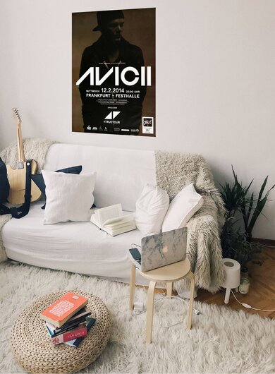 Avicii - True, Frankfurt 2014 - Konzertplakat