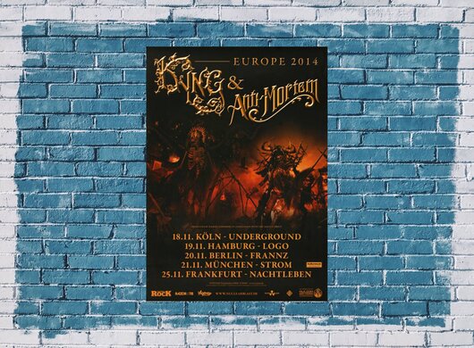 Kyng & Anti-Mortem - New Southern, Tour 2014 - Konzertplakat