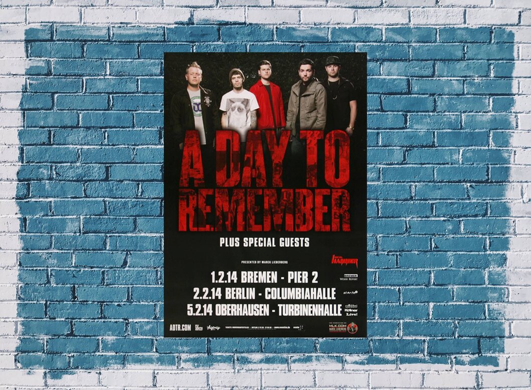 a day to remember 2014 tour