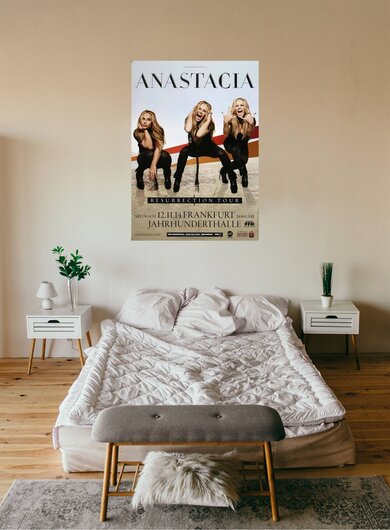 Anastacia - Resurrection , Frankfurt 2014 - Konzertplakat