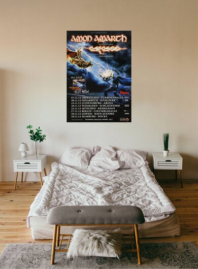 Amon Amarth - Deceiver of the Gods, Tour 2013 - Konzertplakat