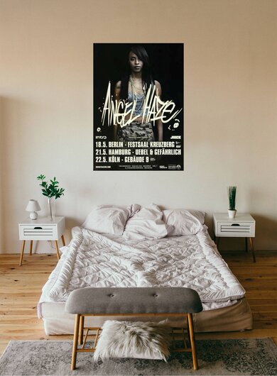 Angel Haze - Working Girls, Tour 2013 - Konzertplakat
