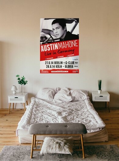 Austin Mahone - The Secret, Berlin & Köln 2014 - Konzertplakat