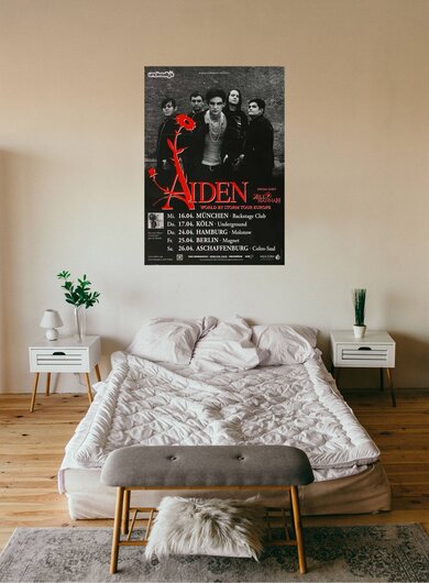 Aiden - Conviction, Tour 2008 - Konzertplakat