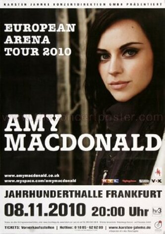 Amy MacDonald - European Arena, Frankfurt 2010 -...