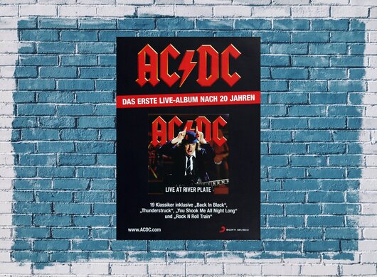 AC/DC - Live At River Plate,  2012 - Konzertplakat