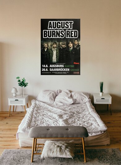 August Burns Red - Leveler, Tour 2012 - Konzertplakat