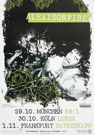 Alexisonfire - Old Crows, Tour 2010 - Konzertplakat