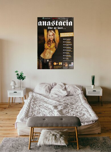 Anastacia - Live At Last, Tour 2004 - Konzertplakat