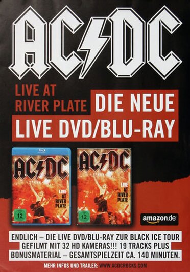 AC/DC, Live zur Black Ice Tour on DVD & BLU RAY,  2011