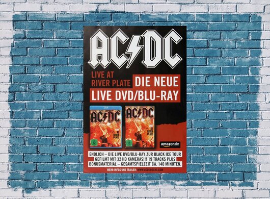AC/DC - River Plate,  2011 - Konzertplakat