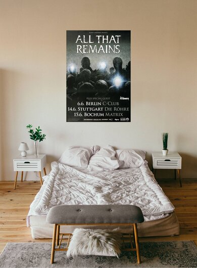 All That Remains - For We Are Many, Tour 2010 - Konzertplakat