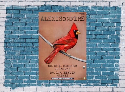 Alexisonfire - Doogs Blood, Tour 2010 - Konzertplakat