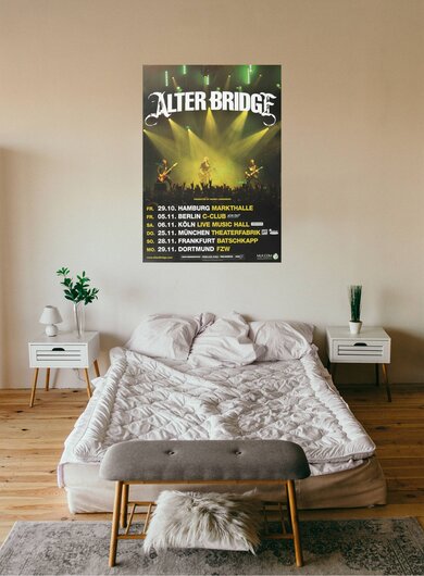 Alter Bridge - AB III , Tour 2010 - Konzertplakat