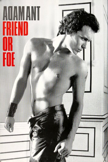 Adam Ant - Friend or Foe,  1982 - Konzertplakat